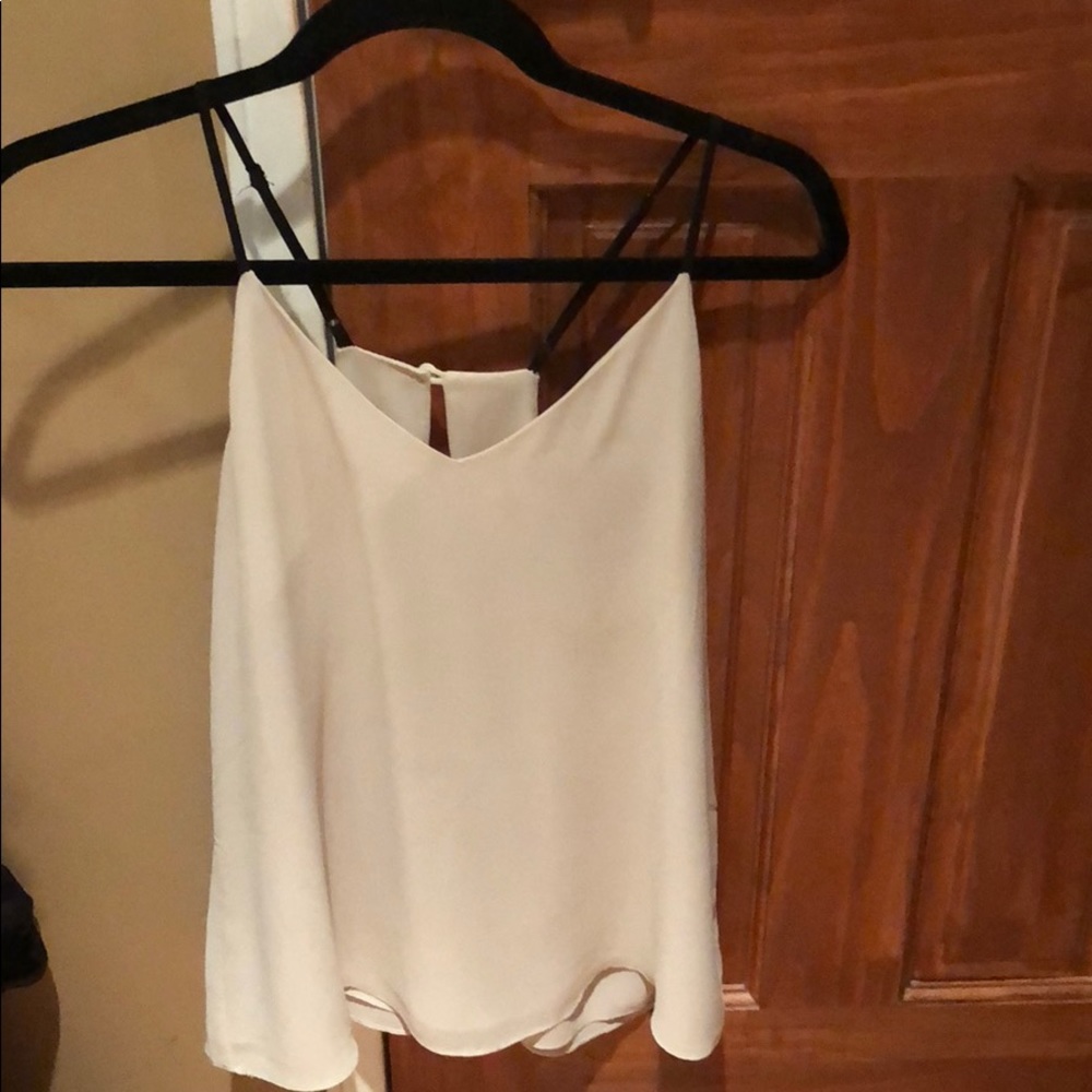 Silky racer back tank